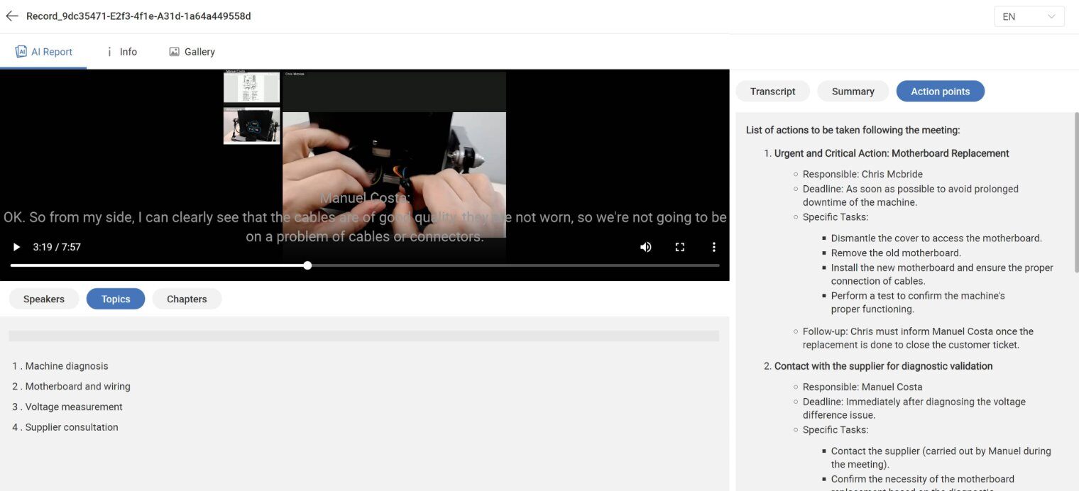 A screenshot of a video
Description automatically generated